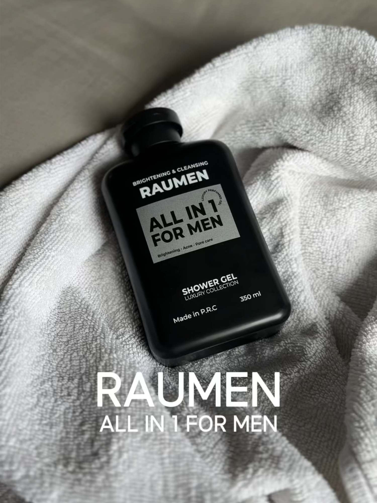 ค้นพบสบู่เหลว RAUMen – ได้รับคำติชมดี ผิวกระจ่างขึ้น กลิ่นหอมแบบผู้ชายติดทนนาน ใช้งานสะดวก 3in1 สำหรับหนุ่มๆ #RAUMEN #RAUMENALLIN1 #สีขาว #ทําความสะอาด #หอม #เจลอาบน้ํา #ครีมอาบน้ํา #ครีมอาบน้ําตัวหอม #ของใช้ผู้ชาย