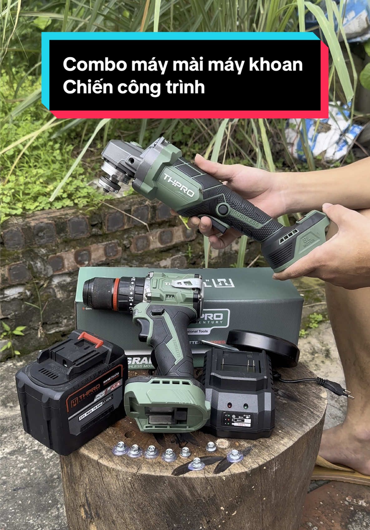 Combo chiến công trình cho các bác thợ hoặc dùng gia đình #combomaykhoanmaymai #combomaymaimaykhoan #thpro #khoanthpro #maymaithpro #maipin #khoandau13 #pindong20cell #sacchanpinphothong #maymaipingiare #maymaipincamtay #maymaipinchinhhang #maykhoanpingiare #maykhoanpinthanhly #pindong20cellgiare #pindong20celldungluongcao #xuhuong #viral 