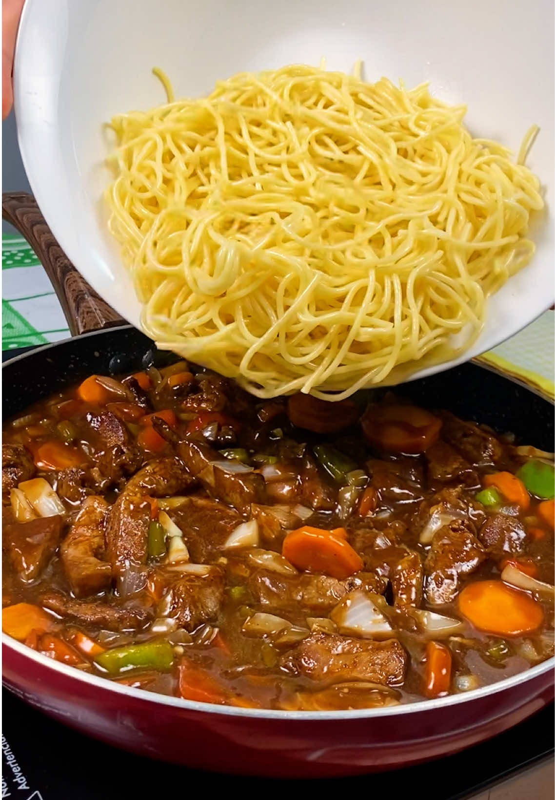 ¡Fideos de Restaurante en Casa! El Secreto de un Chef Chino Revelado #pasta #fideos #cocina #Receta #comida #comidachina #almuerzo #fyp #paratii #viral 