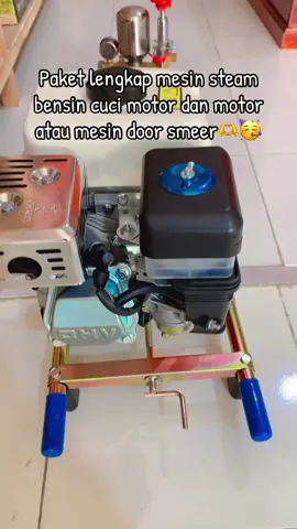 Paket lengkap mesin steam bensin cuci motor dan mobil atau mesin door smeer#promomakangajian #affiliatetiktok #fypviral #tiktokawards #jelajahigajian #fyppppppppppppppppppppppp #mesinsteam 
