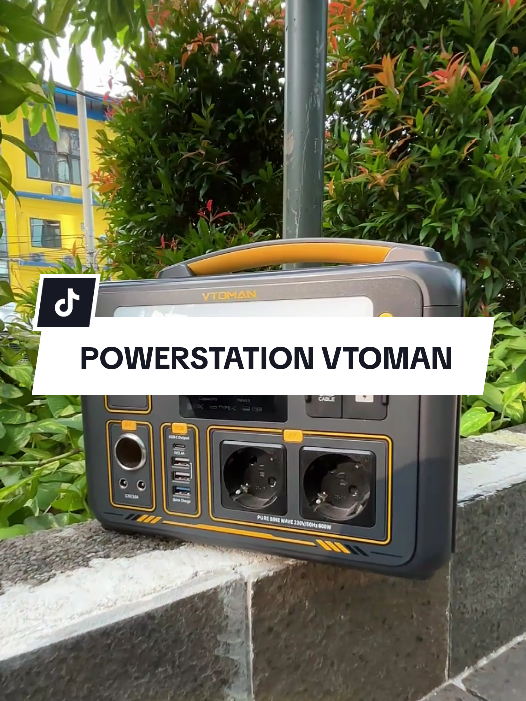 Kulkas pun bisa nyala pake ini‼️🔥 Mati listrik bukan halangan buat ber-aktifitas😄 #powerstation #vtoman #powerbank #elektronik  #fyppppppppppppppppppppppp 