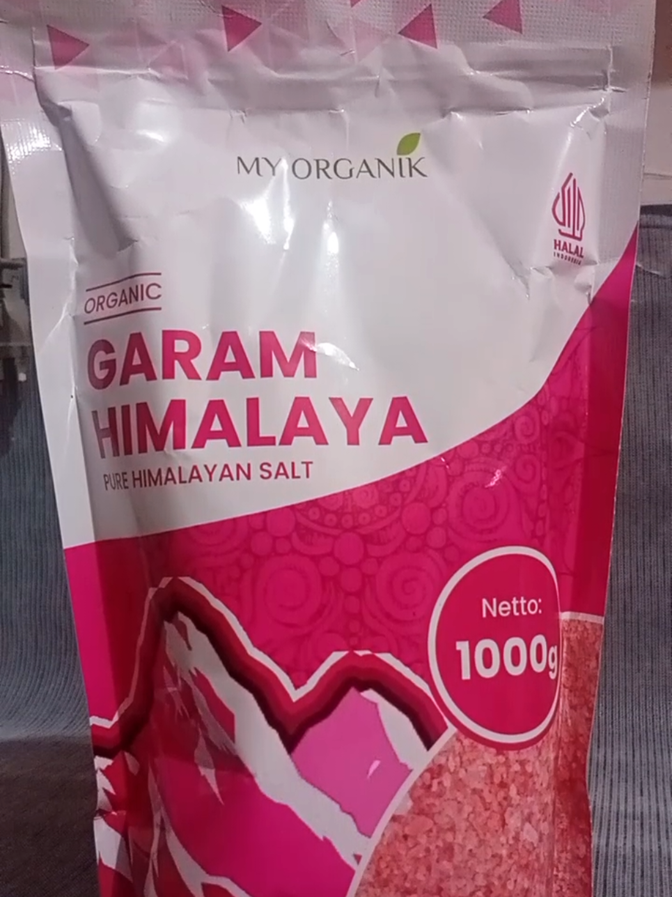 Garam Himalaya Pink Salt 1 kg #garam #garamhimalaya #garamhimalayaasli 