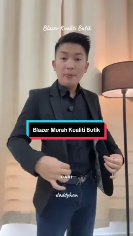 blazer macam ni sesuai nak pakai pergi kerja, pergi meeting atau pergi dinner memang smart 💯