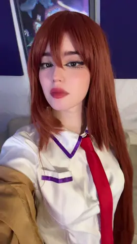 Kurisu bday!! (Too late) #fyp #steinsgate #makisekurisu #kurisu #cosplay 