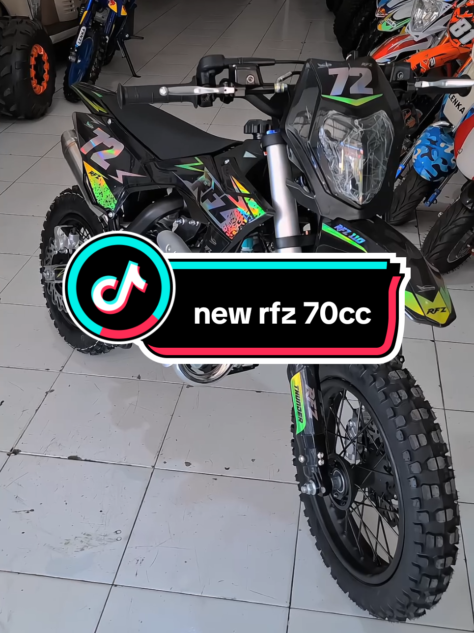 new RFZ 70cc🔥 Mini trail 4tak 70cc matic #minitrail #70cc #rfz #trailmatic #mainananak #minimoto #motormini #offroad #fyp #foryou #fypシ゚viral 