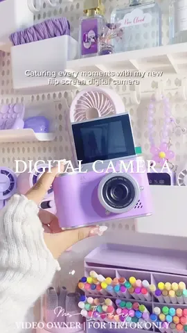PURPLE!!!! it’s so cute ackkkk!!!!😭💜 #digicam #digitalcamera #purpledigitalcamera #purplelover #camera #flipscreendigicam #fyf #trending 
