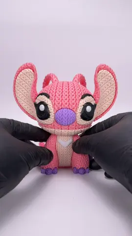 Angel - Knitted - Crochet - Sitting Version - Multipart 3D Printing Now on my Creality Cloud & Patreon, Cults3d, Fab365: 👉https://linktr.ee/whale3dstudio #angel #stitch #crochet #3dprinting #multipart #multicolor  