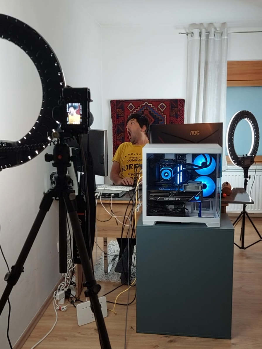 Behind the scenes of next video