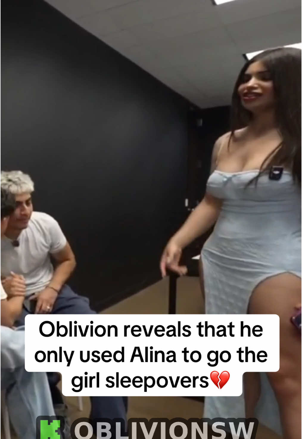 Oblivion reveals that he only used Alina to go the girl sleepovers💔 #oblivion #alinarose #fyp #viral #trending 