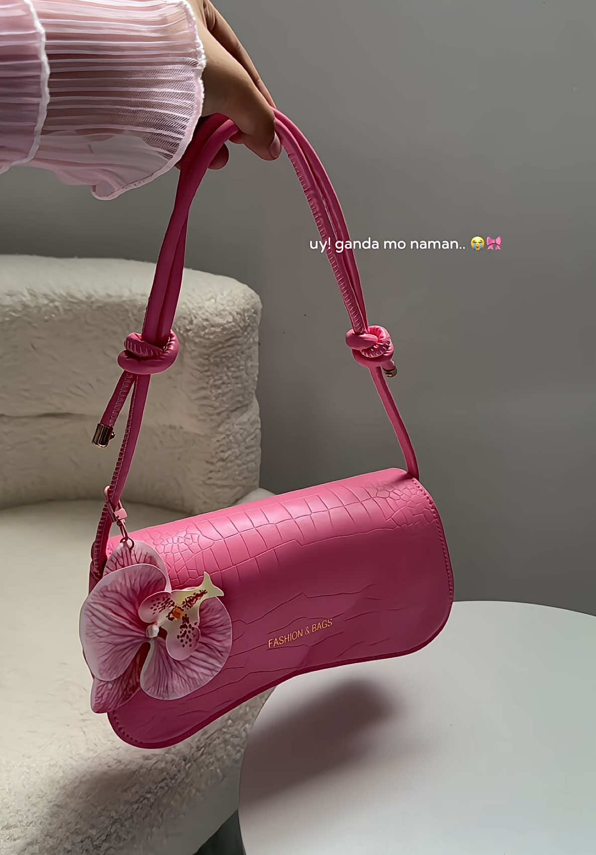 gandaaa 😭🎀 #shoulderbag #handbag #kilikilibag 