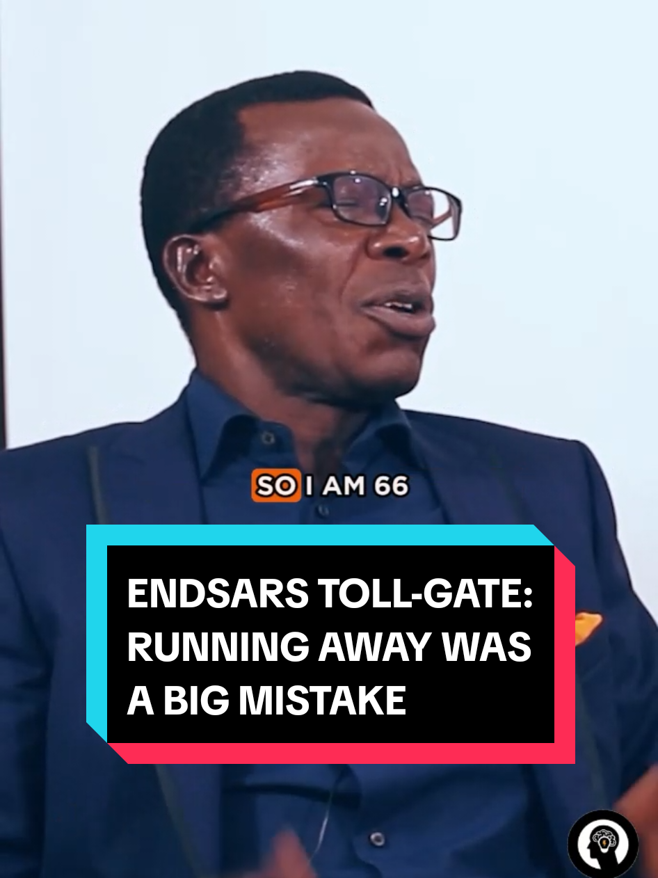 Dr. Cosmas Maduka explained why he believes that running away from the tollgate during the 2020 EndSARS was a big mistake. This excerpt is from our in-depth interview titled: 