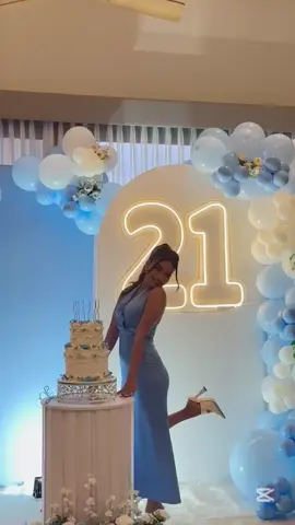 💙🪽🤍✨ SANULIYA’S 21 @sanuliya_official  Pure elegance in blue and white.Celebrating Sanuliya’s 21st with timeless decor that speaks grace and style.  N&D Party Vibes, we specialize in transforming your celebrations into magical moments with our stunning birthday decorations!  Let us help you create unforgettable memories that will last a lifetime !  📞Contact us - 0760082757 #21stbirthday #partydecor #partydecorations #colomboevents #fyp #sanuliya #sanuliyadandeniya #sanuliyadance #sanuliya❤️#trending #viral #tiktok #custompartydecorations #SriLankaEvents #viralvideo #viraltiktok #foryoupageofficiall @Nethy_. 