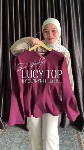 Lucy Top by @Claryn The Label serius cantik banget aslinyaaa✨🤍 #fittedtop #rekomendasioutfit #outfitideas #outfitcheck 
