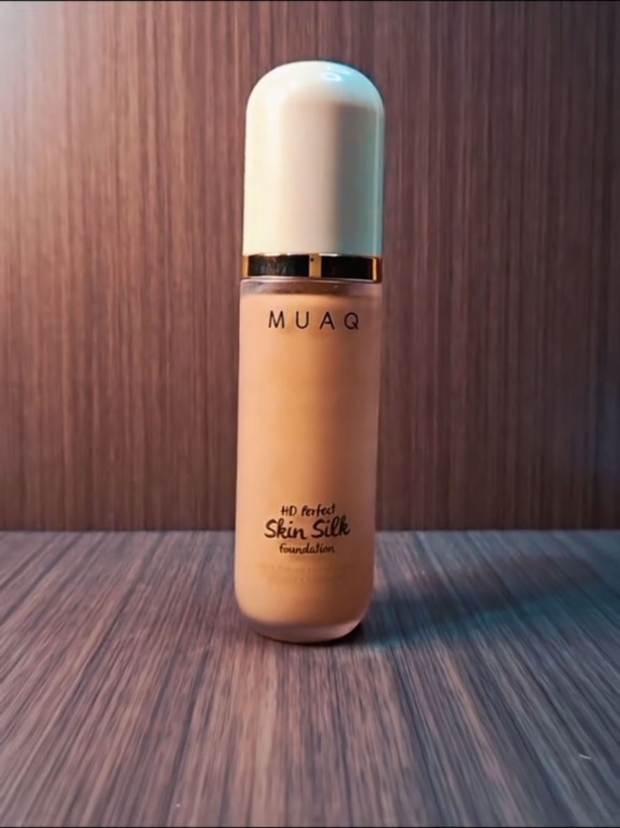 MUAQ HD Perfect Skin Silk foundation #kosmetik #muaq #foundation 