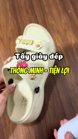Tẩy giày siu tiện lợi sạch giày dép trong vòng nốt nhạc ưng nha#taygiay #taygiaydep #vesinhgiay #liby 