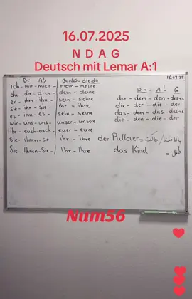Deutsch mit Lemar A:1❤️🇩🇪🤍📚#