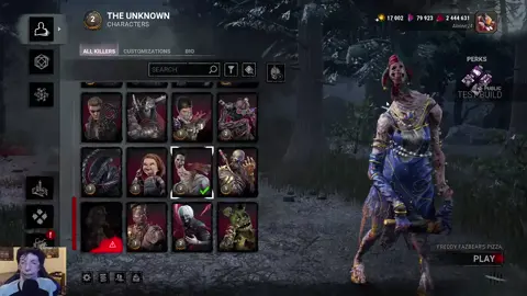 Imitating The Unknown on Stream! lol from Dead By Daylight | #alsonic24 on #Twitch