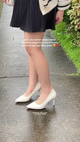 very sturdy! I never thought these heels would be one of my fav! 🤍#heels #highheels #stilletosheels #pointedheels #sandals #heelsforwomen #shoesforwomen #fashiontok #shoes 