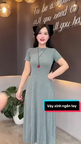 Váy ngắn tay xinh xỉu cỡ này #vayxinh #vaythietke #vaynu #thoitrangnu #phoidoxinh #fashion #fypシ゚ #hienhoidieu #trending #xuhuong 