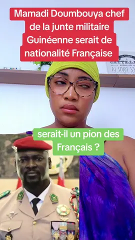 Mamadi Doumbouya serait-il un pion des français  #mamadidoumbouya #aes #guineenne224🇬🇳 #tiktokguinee224🇬🇳 #politique #afrique #pourtoii 