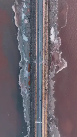 Lake Urmia: The largest saltwater lake in West Asia and the sixth-largest saltwater lake in the world.