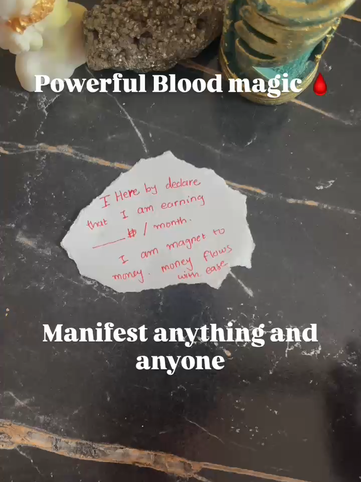 powerful blood magic - #powerfulmagic #lovemagic #lovespell #manifestsomeone #manifestation