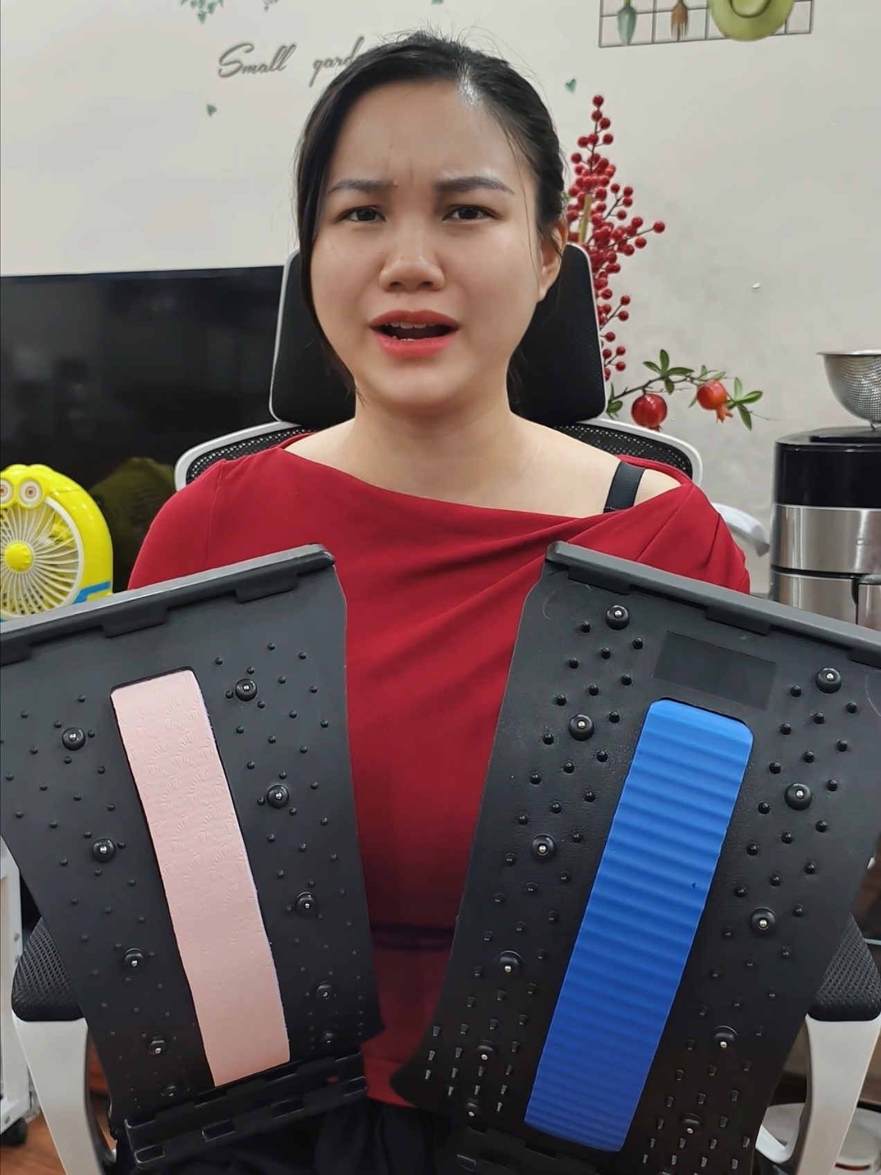Khung nắn chỉnh cột sống dụng cụ hỗ trợ tập lưng và massage lưng eo cổ vai gáy #khungnanchinhcotsong #khungmassage #chamsocsuckhoe #gocvanphongcuatien 