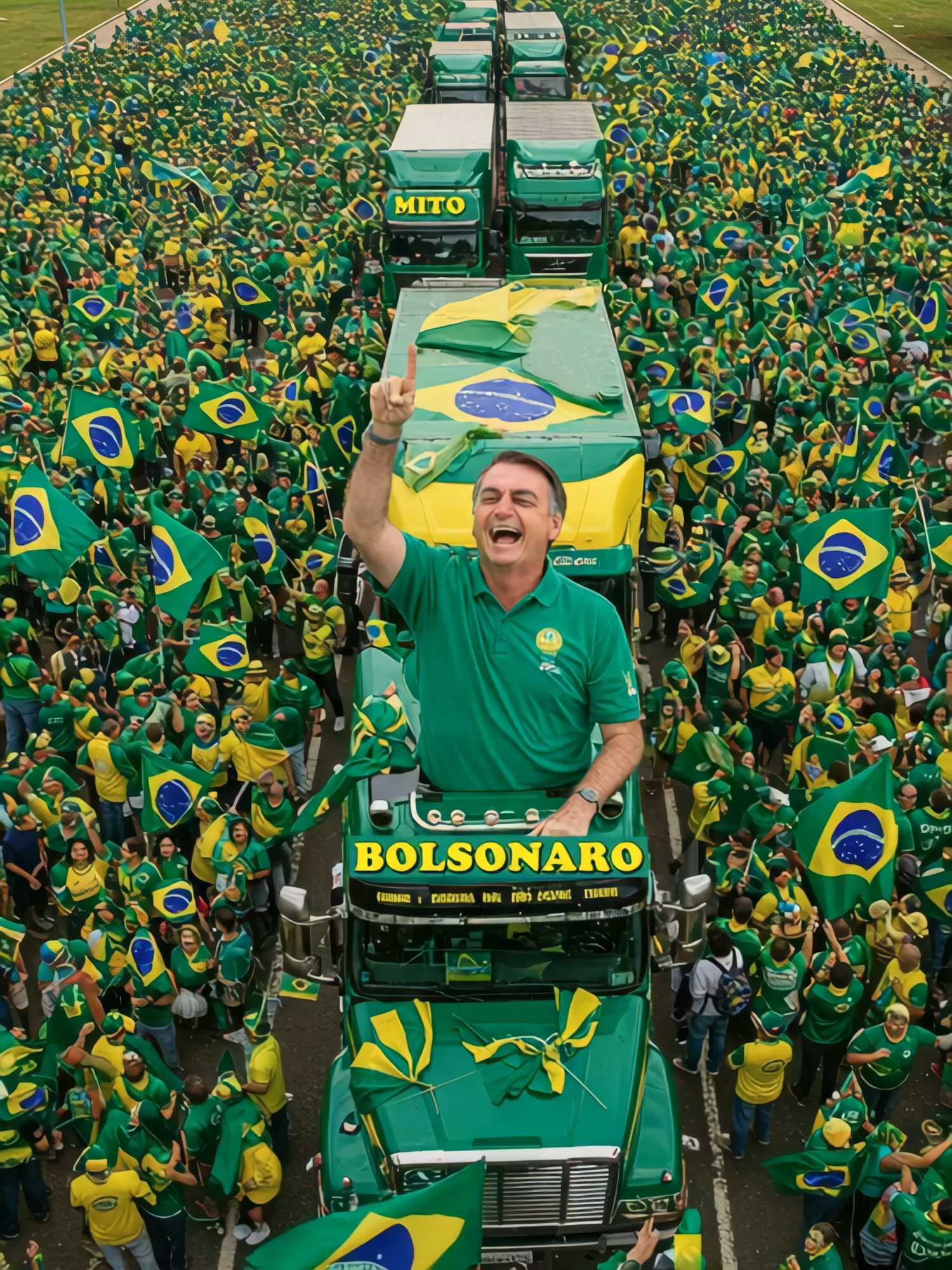 Bolsonaro, o patriota número 1 do Brasil. Mito, estamos contigo! #fyp #patriota #bolsonaro #mito #brasil #politica