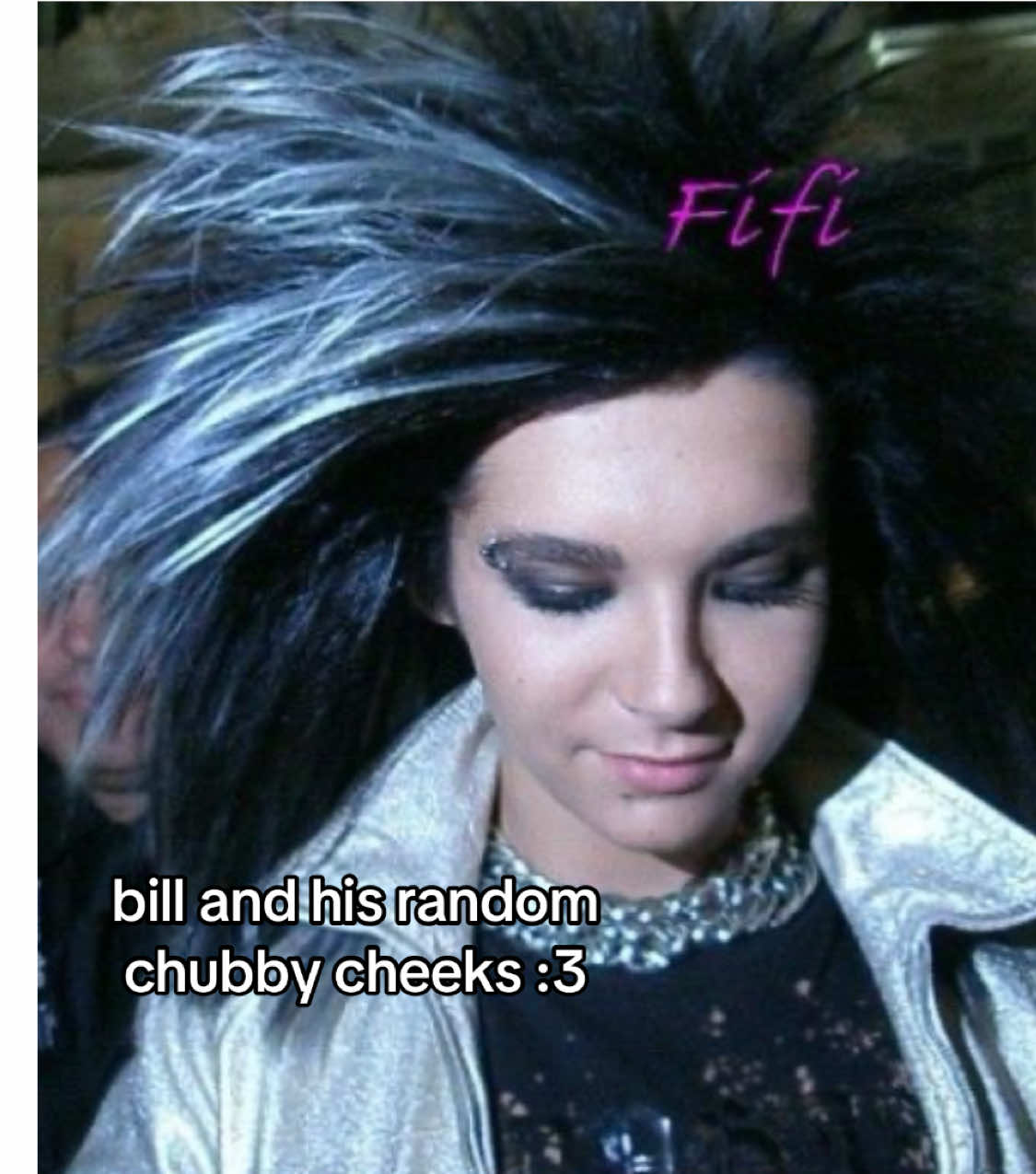 #BILLKAULITZ ;; it’s sad that he had to say that he was eating more cause of the rumors of surgery 💀 :: #fyp #tokiohotel #2000s 