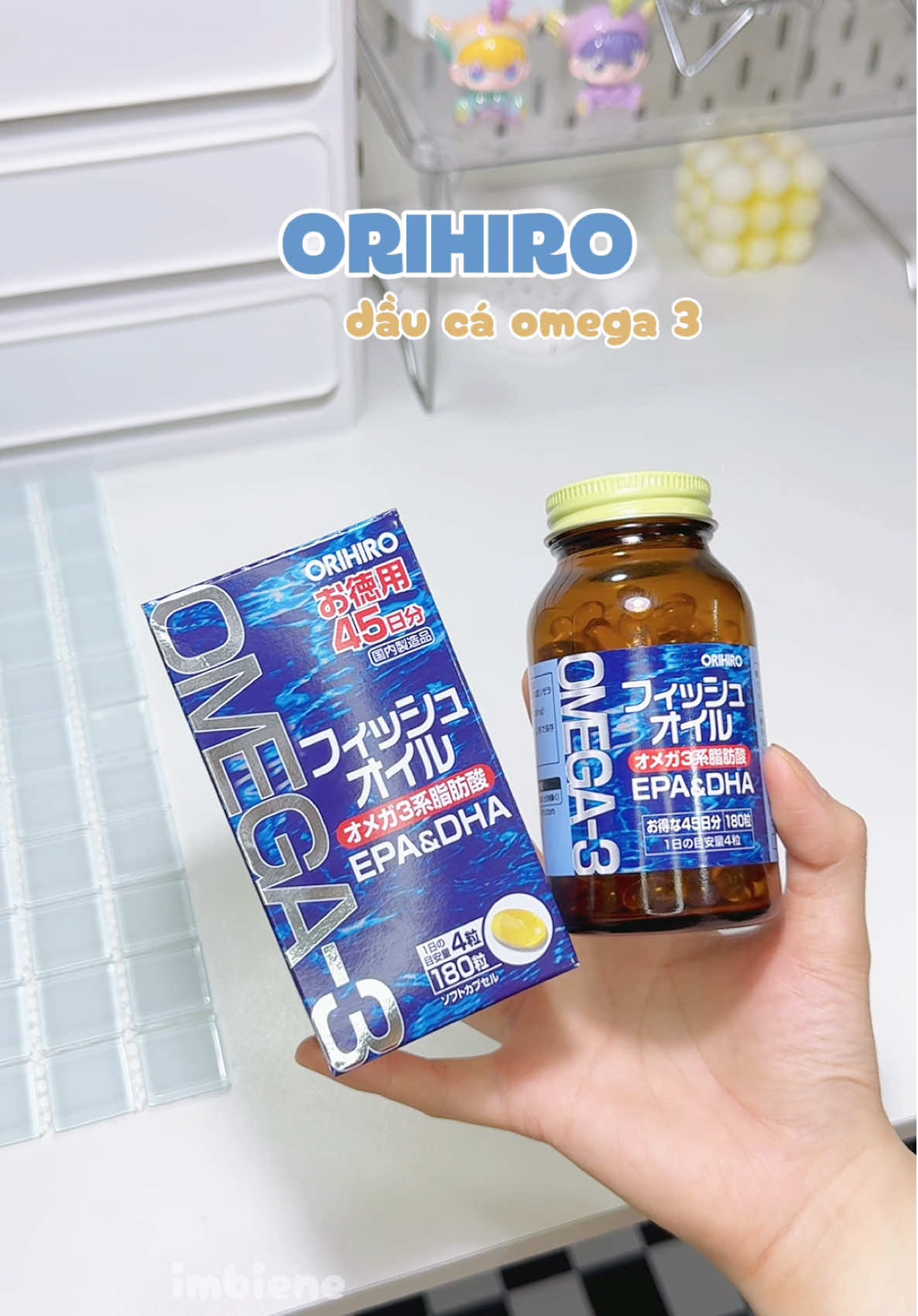 nên bổ sung Omega 3 hàng ngày nha 🐟✨ #orihiro #daucaomega3 #omega3 #bosungdauca #baovesuckhoe #bosungomega3 #tangsucdekhang #muataitiktok #imbiene #xuhuong #viral #ilovetiktok 