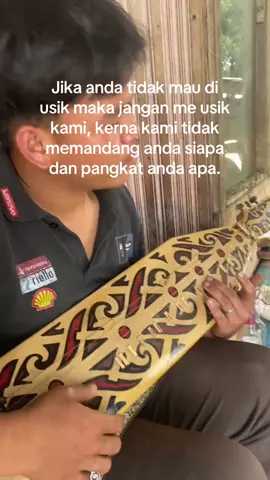 Anda sopan kami lebih sopan jika anda tidak sopan maka jangan salahkan kami melakukan hal yang tidak anda mau #dayak🇧🇪 #katakatadayak #dayakmaratus #kalsel #sobatkalimantan #dayakborneo #kalimantan #dayak🇧🇪ganteng 