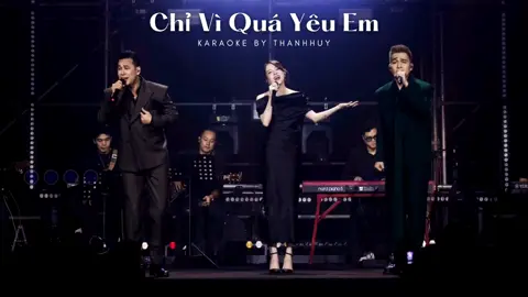 KARAOKE | Chỉ Vì Quá Yêu Em - The Men x Thiều Bảo Trâm | Tìm ai đó khác đi không phải là em... #chiviquayeuem #chiviquayeuemkaraoke #themen #thieubaotram #timaidokhacdikhongphailaanh #viral #viraltiktok #hatkaraoke 