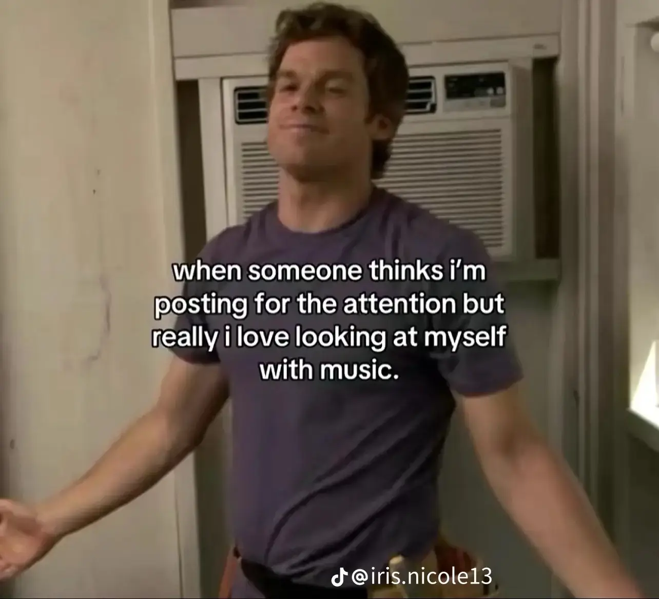 If I wasn't a narcissist I wouldn't like me either🤷‍♀️😂