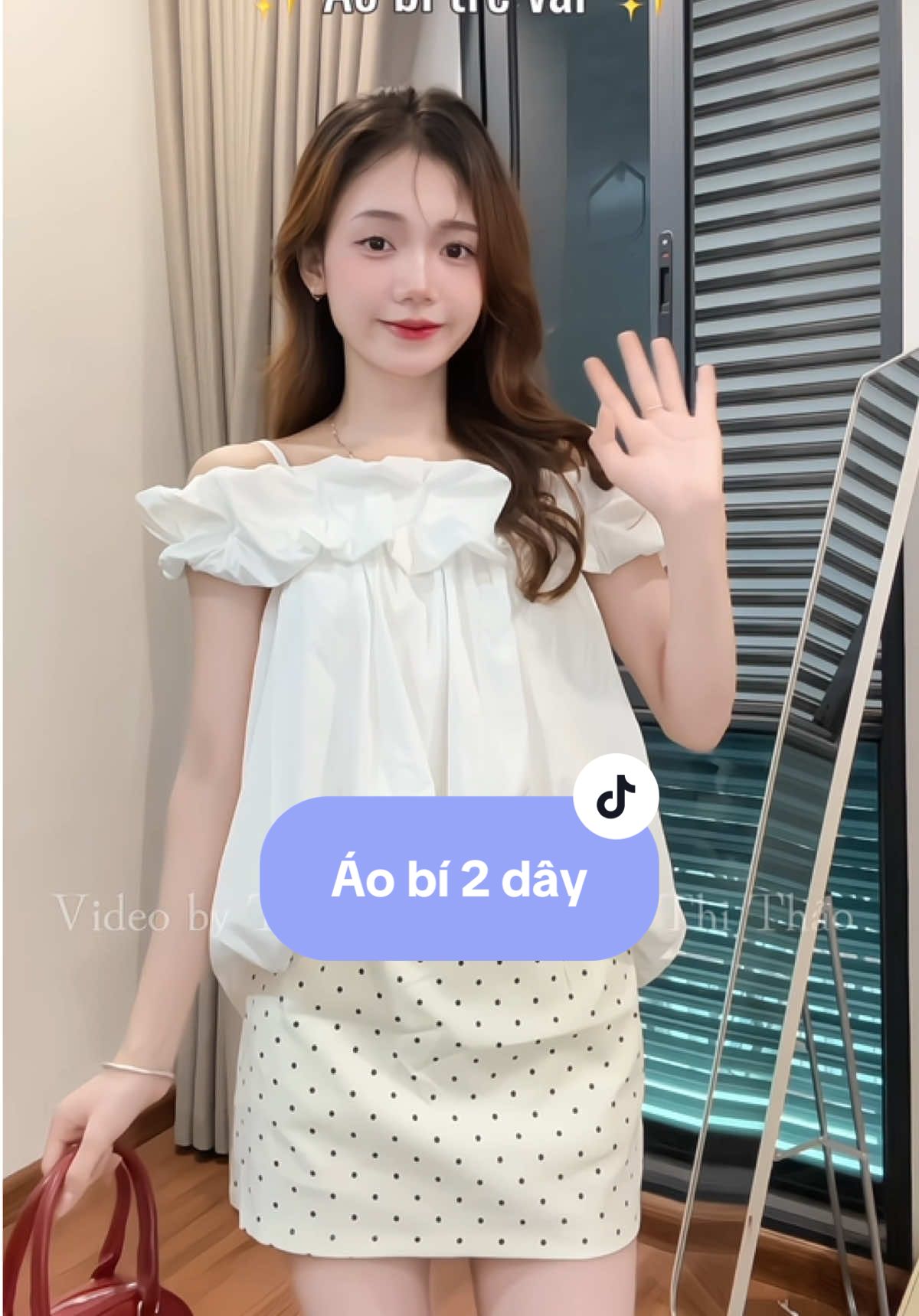 Hè này chỉ thích mặc áo bí thui😇#viral #outfit #aobi #phoidoxinh #trending #xuhuong 