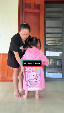 Áo mưa cho bé #aomua #aomuachobe #aomuachobedethuong #aomuathoitrang #aomuadixemay #nongtrahuong #aomuatreem 
