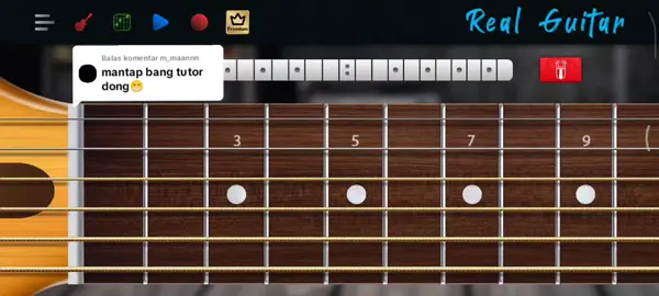 Membalas @m_maannn tutorial intro sempurna di app real guitar #fyp #tutorial #sempurna #realguitar #foryou 