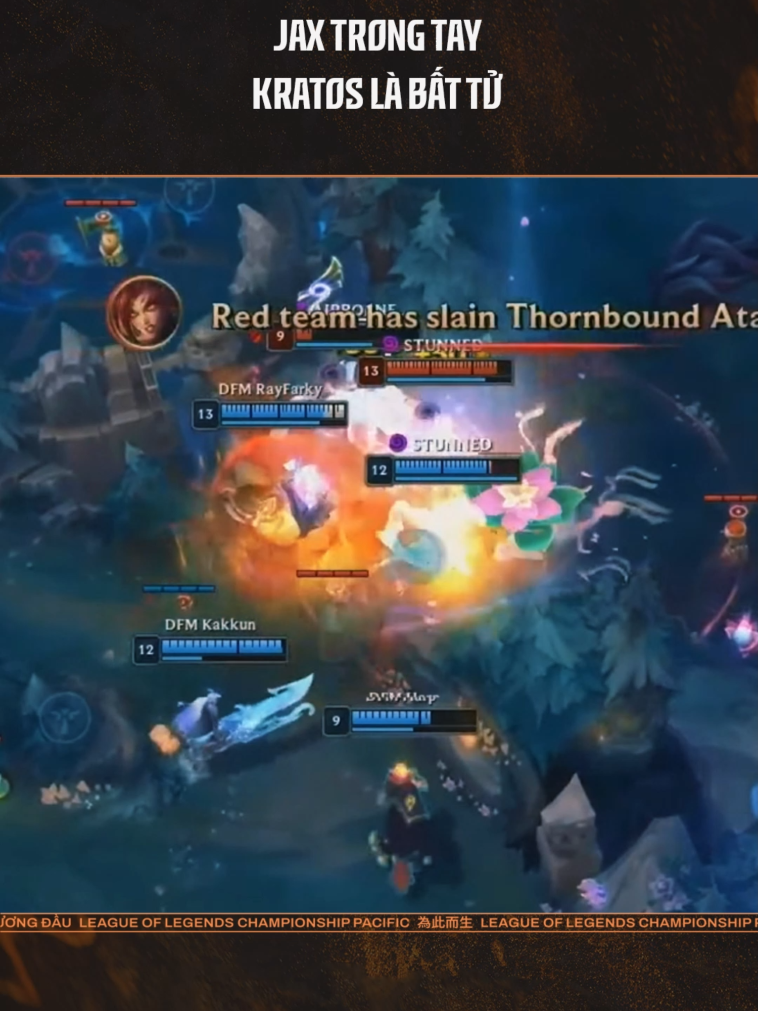 Jax Thần trong tay Kratos #GamingOnTikTok #leaguetok #lolpacific