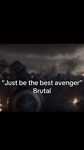 Just be the best avenger bro #fyp #ironman #tonystark #brutal #mog #captainamerica #viral 