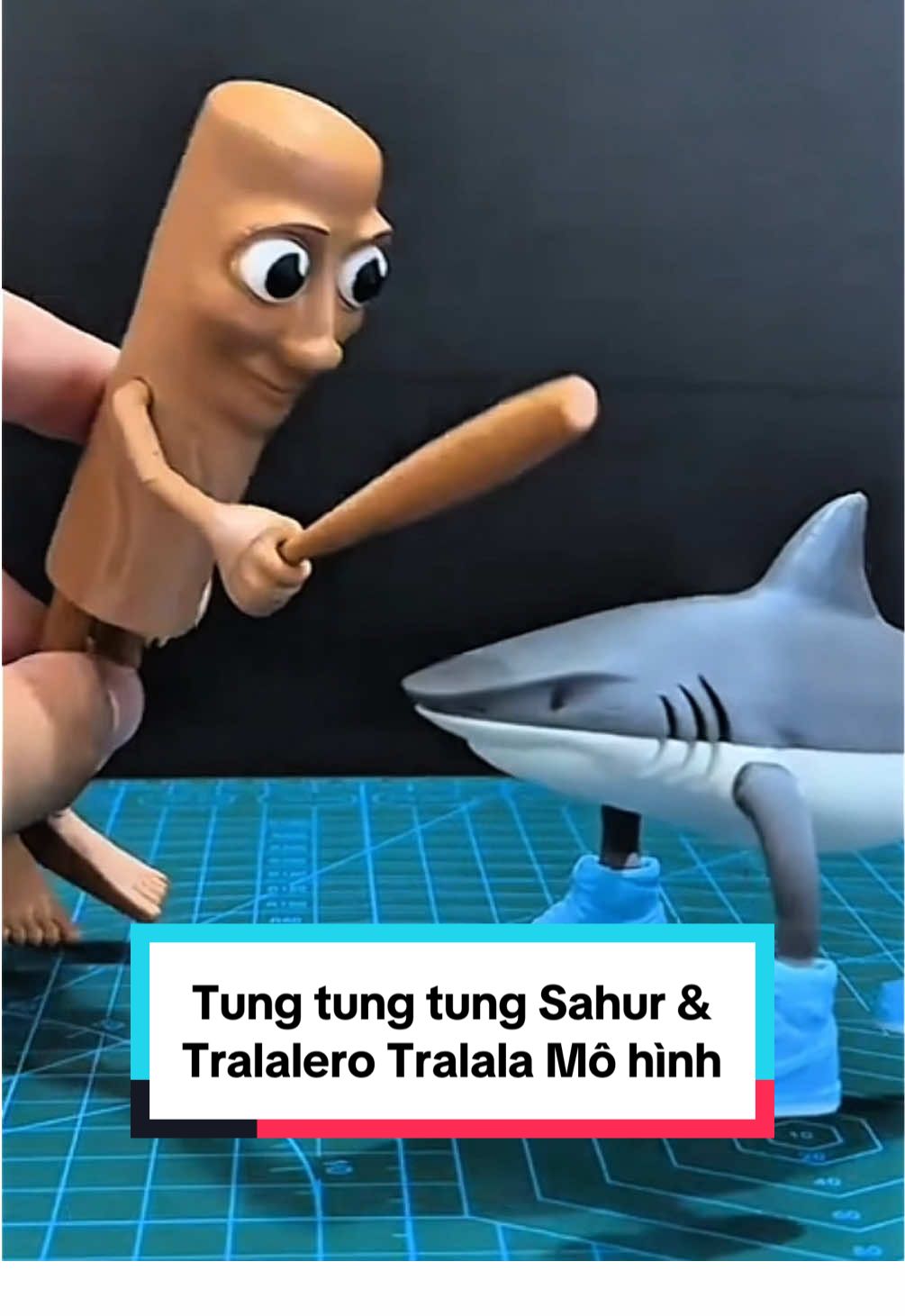 Clip vui trong Review Tung Tung Tung Sahur và Tralalero Tralala đăng ae xem nhé! #mohinh #tungtungtungsahur #tralalerotralala #brainrot #ngaidan 