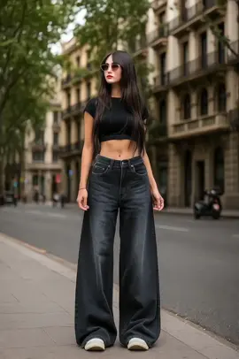 UNISEX Baggy Jeans Wanita Celana jeans wanita Highwaist loose #celanajeanshighwaistloose  #celanawanita  #fyp 