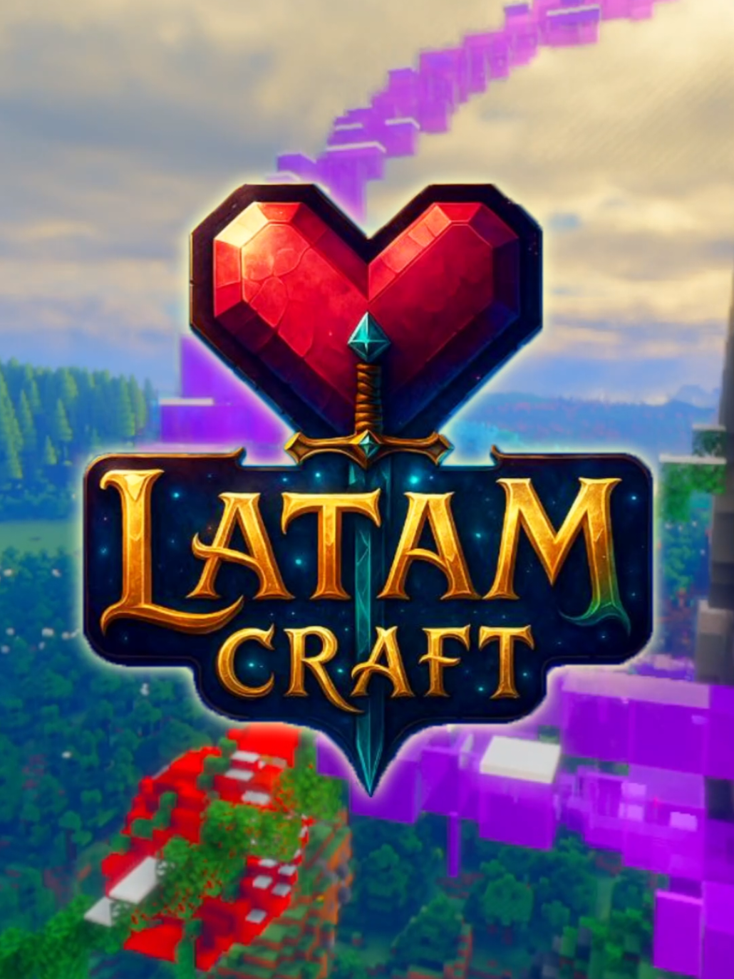 Bienvenidos a Latamcraft  #servidoresdeminecraft #latamcraft  #arielito_king #java #distanthorizons 