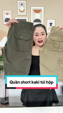Quần short kaki túi hộp #thoitrangnam #quanshortnam #quanshorkakinam #quanshortkaki #quanshortkakituihop 