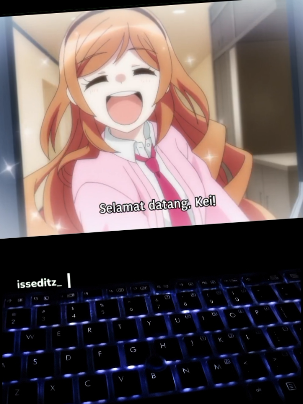 cewek yandere mode Heppy🗿🗿     #anime #margawof #sokujasquad #fyp 