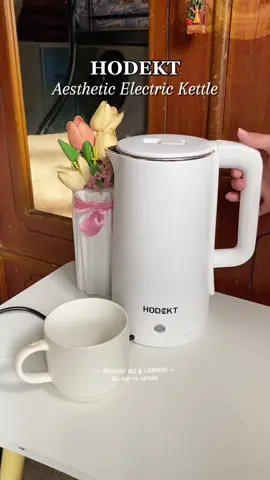 Hodekt Aesthetic Electric Kettle ✨ #hodekt #electrickettle #kettle #appliances #homeappliances #homeneeds 