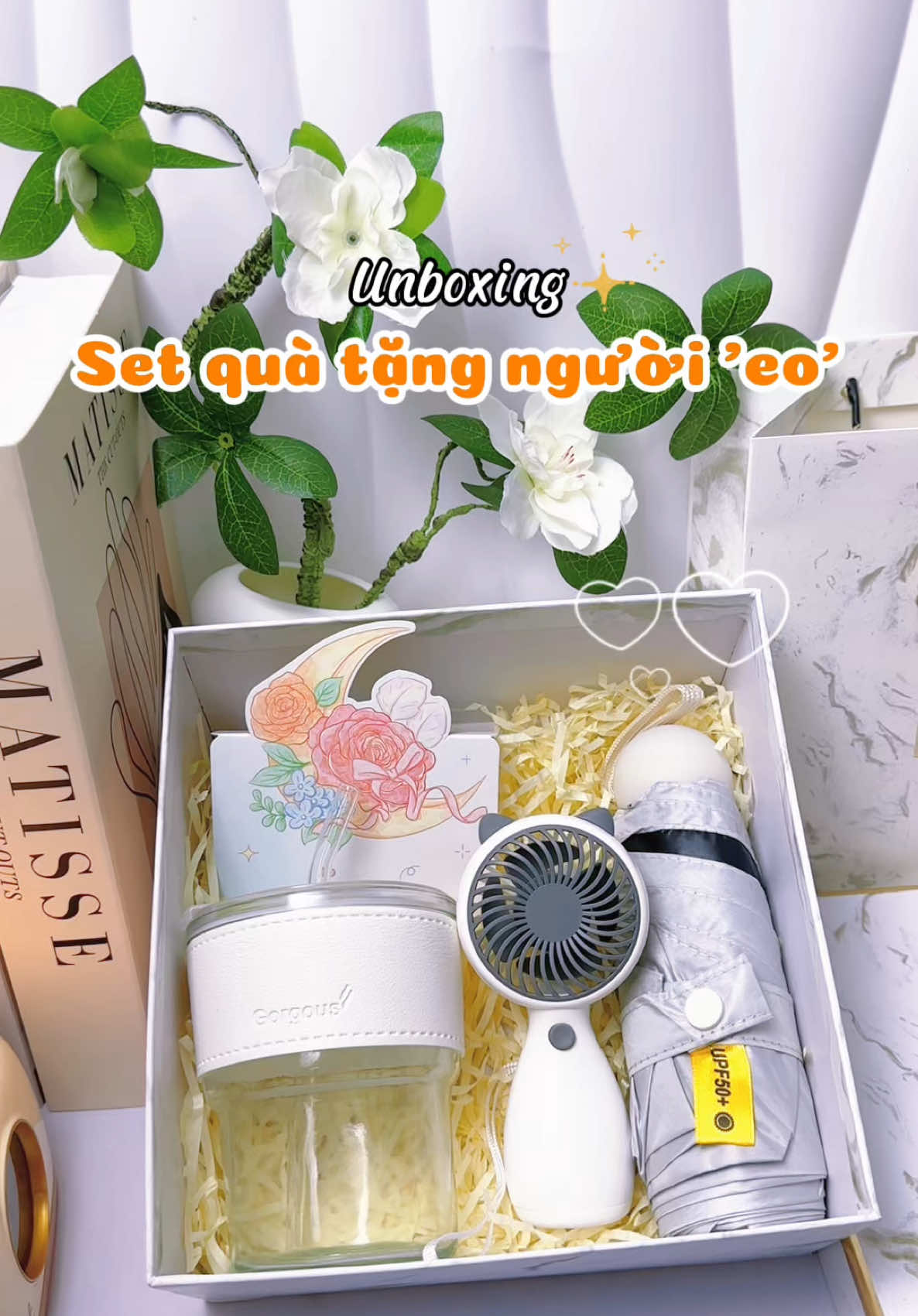 Unboxing Set quà tặng sinh nhật người eoo 😋😋 #windoo #decor #setquatang 