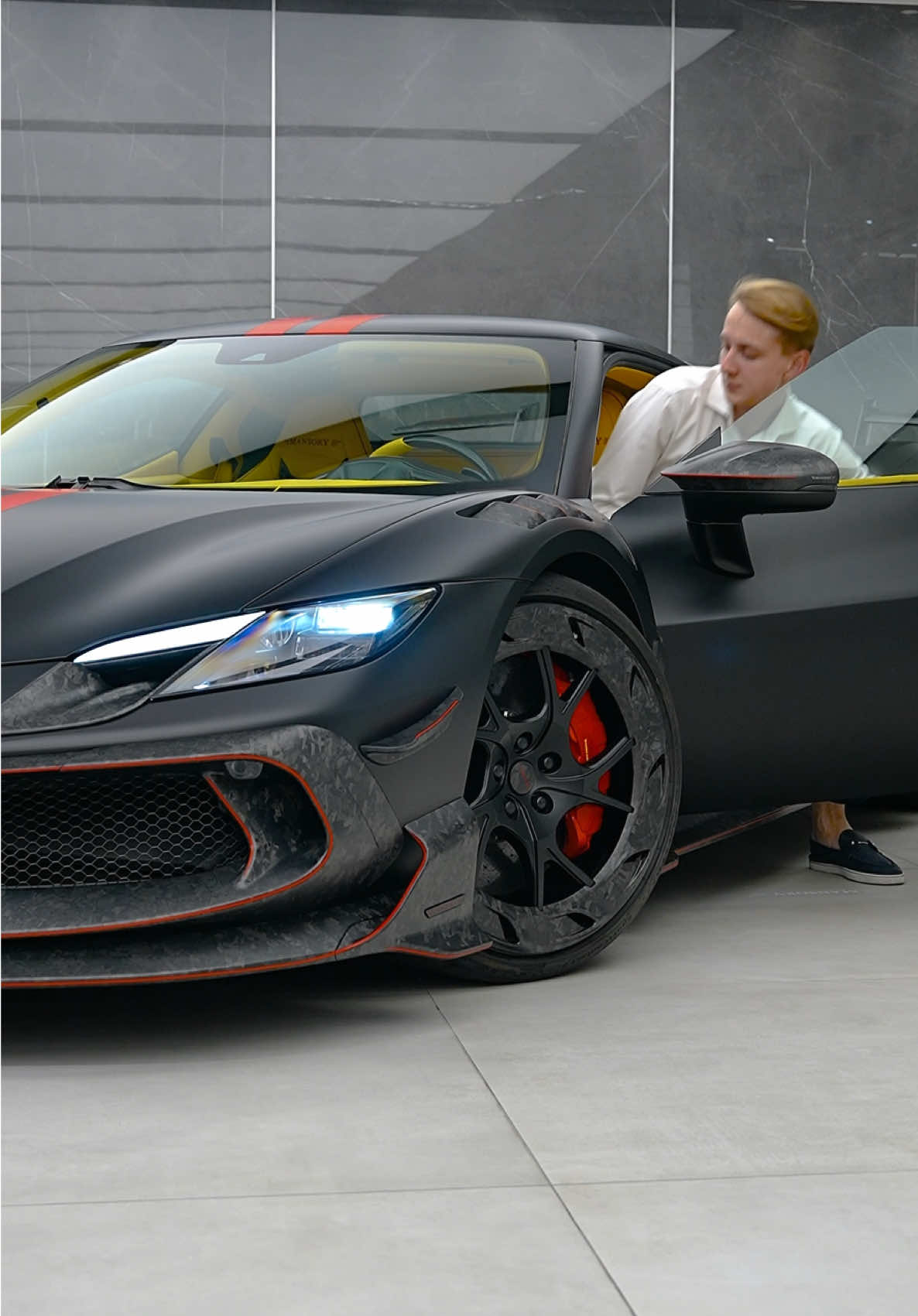 Ferrari 296 Mansory Tempesta #vipmotorsuae #ferrari #mansory #asmr 
