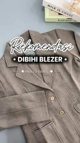 cakep bangett warna blezer nyaa😍, bikin cerah di kulitt😽✨🛍️#ootdblezerwanita #fypシ゚ #rekomendasioutfit #inspirasioutfit 