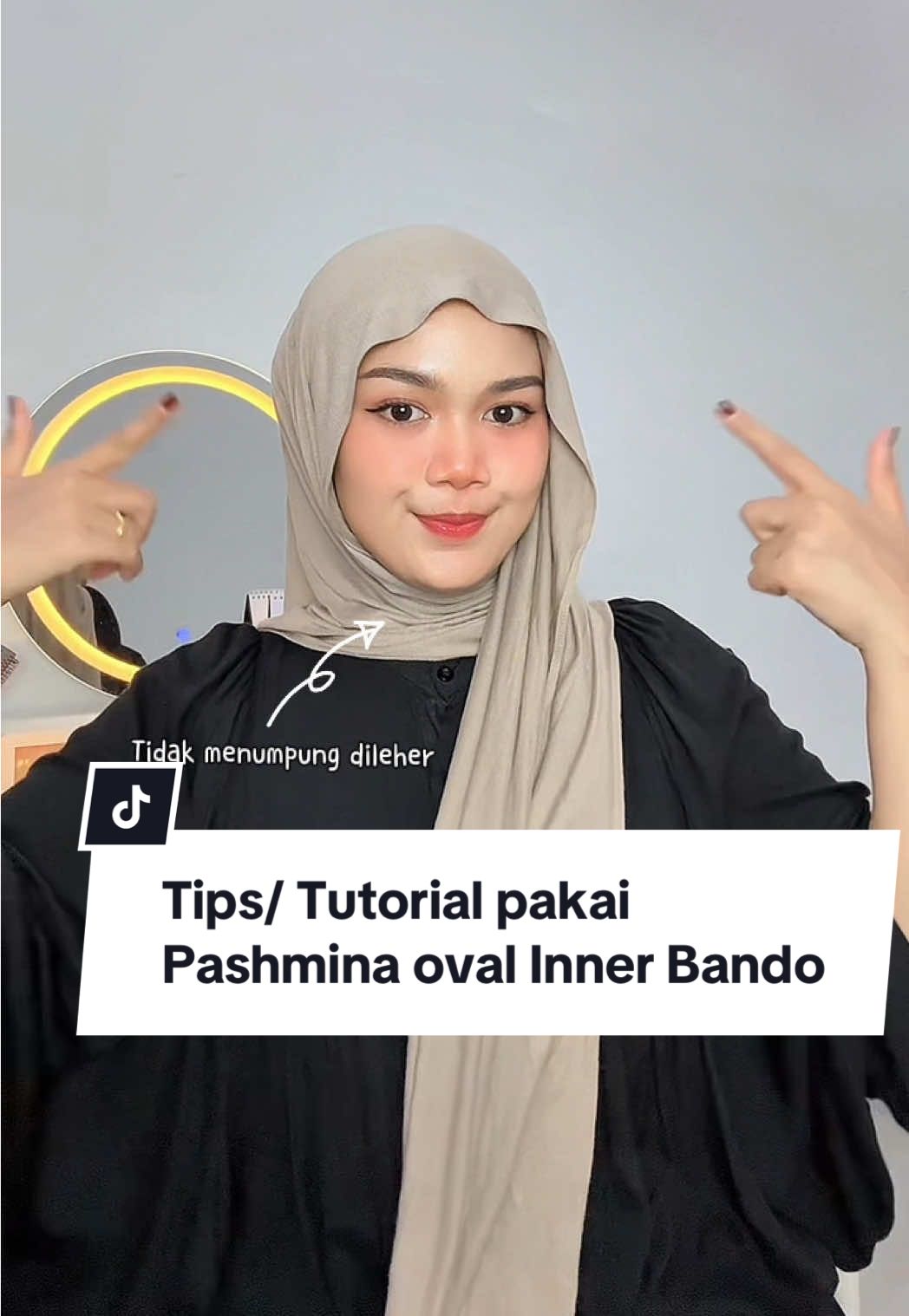 Pashmina inner bando ringkes ga ribet wajib koleksi si kata aku 😍🥰🫠 #pashminakaosrayon #hijabstyle #fypシ゚ 