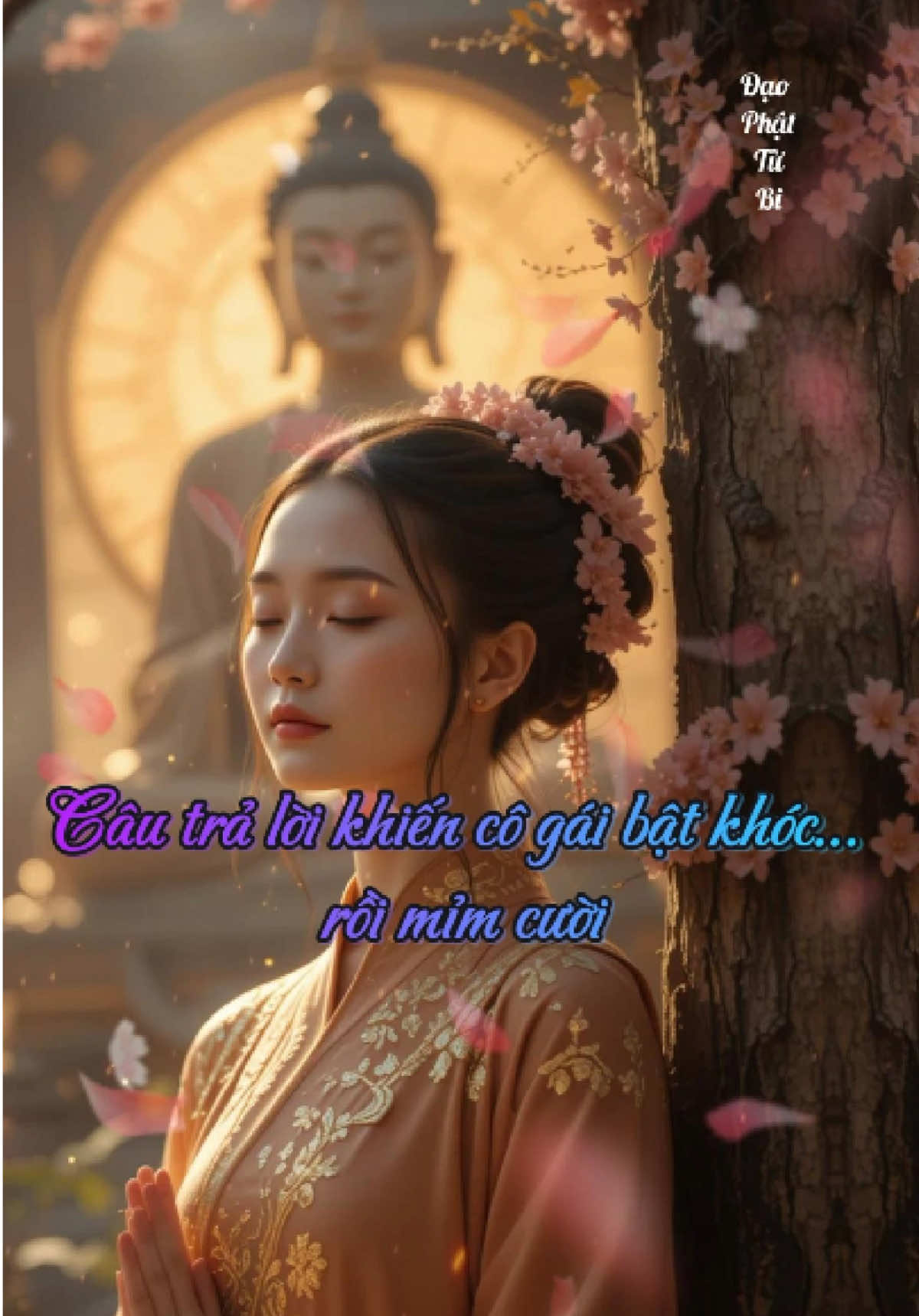 Cô gái hỏi Đức Phật: 'Vì sao con khổ?' – Câu trả lời khiến hàng triệu người bừng tỉnh. #PhatPhap #BuongBo #AnNhien #ChapNiem #Loiphatday #TamAnLac #SongCham