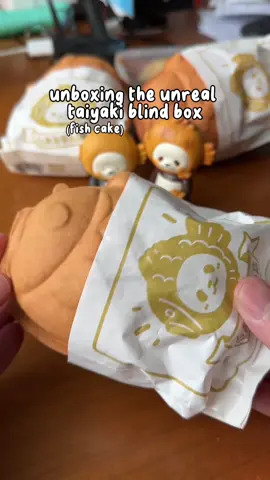 This #blindbox #unboxing has an actual #taiyaki #fishcake shape! #toys #blindboxtoys 